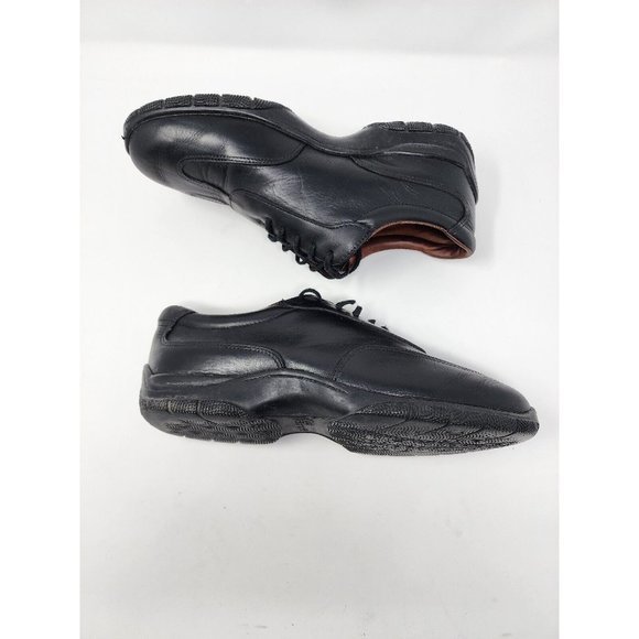 Allen Edmonds Day Tripper Black Leather Casual Dress Shoe Comfort Sneaker Oxford - Picture 3 of 12